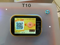 Lecteur de carte à puce SMART PAY en plastique pour système de gestion des centres de divertissement, salles d'arcade et parcs d'attractions espagnols