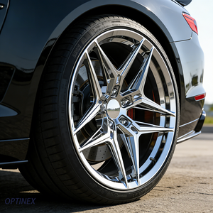ล้อฟอร์จหลายล้อ18 19 20 21 22 23 5X112 5X114.3 5X120 5X130ขอบสำหรับรถ Audi RS6 A8 A6 M3 <span class=keywords><strong>BMW</strong></span> M5 Benz AMG S คลาส GLC GLS - Product Image 2