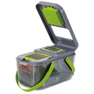 Nouvel Arrivage en Gros : Gadget de Cuisine Multifonctionnel 16-en-1 Manuel – Coupe-Légumes, Éplucheur d'Oignons, Éplucheur de Pommes de Terre, Trancheuse à Fruits - Product Image 3