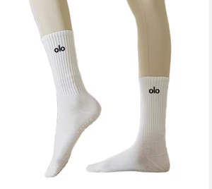 Calcetines <span class=keywords><strong>de</strong></span> Pilates Antideslizantes <span class=keywords><strong>de</strong></span> Caña Alta 2026ZP, Diseño Moderno, Compresión Ajustada - Product Image 2