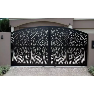 Panneau de découpe laser en acier inoxydable et aluminium personnalisé, clôture décorative, mur rideau, chantier de construction, modélisation 3D - Product Image 4