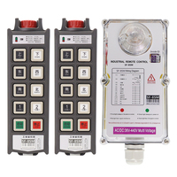 Control Remoto Inalámbrico Personalizable IP66 de 8 Botones y Doble Velocidad, Control Remoto por Radio para Grúas, Controles Remotos Industriales