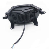 Phare LED pour moto tout-terrain, faisceau haut/bas, feux de jour, montage universel avant, haute qualité, 12-60V, CT100, rétrofit