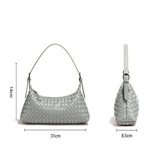 Bolso de Mano de Cuero para Mujer 2026, Bolso de Hombro Informal de Piel Vacuna, Bolso de Mensajero de Alta Calidad con Logotipo Personalizado, Fábrica de Bolsos para Mujer - Product Image 4