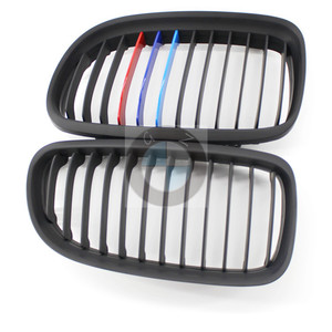 กระจังหน้า BMW E90 E91 ทรง M สีดำด้าน ปี 2009-2011 สำหรับอัพเกรดกันชนหน้า ผลิตจากพลาสติก ABS - Product Image 1