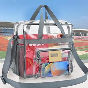 Bolsa de Aseo Transparente de PVC con Logotipo Personalizado, Bolsa de Viaje Portátil para Cosméticos y Maquillaje - Product Image 5