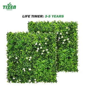 <span class=keywords><strong>Tizen</strong></span> แผ่นพุ่มไม้พลาสติกแบบ OEM/ODM,แผงถนนหนทางสำหรับแต่งสวนสีเขียวของตกแต่งบ้านผนังหญ้าเทียม - Product Image 2