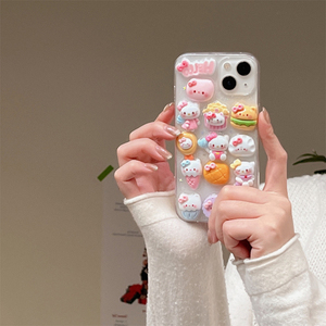 Funda 3D de Gato de Dibujos Animados <span class=keywords><strong>para</strong></span> <span class=keywords><strong>iPhone</strong></span> 15 Pro Max, Funda de Lujo <span class=keywords><strong>para</strong></span> Móvil 14 Pro Max <span class=keywords><strong>para</strong></span> <span class=keywords><strong>Mujer</strong></span>, Antigolpes, con Embalaje - Product Image 4