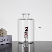 Bouteilles en verre d'aromathérapie en gros, flacons de parfum essentiels, bouteilles en verre minimalistes pour diffuseurs à bâtonnets