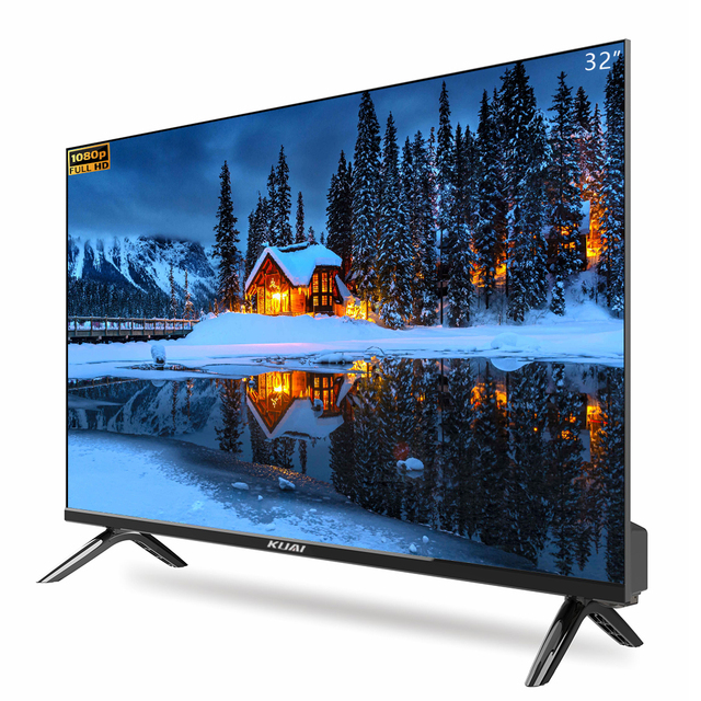 32 Inch TV Wholesale Factory Price A+ Grade Panel Full HD Input USB AV Frameless Televisions T2S2 Led Tv 32 Inch Smart