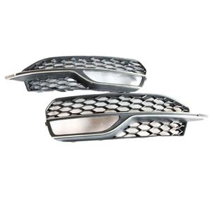 Cadre de calandre pour <span class=keywords><strong>Audi</strong></span> <span class=keywords><strong>A3</strong></span> SLine S3, 4 paire de phare antibrouillard avant de haute qualité, STYLE sportif - Product Image 1