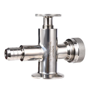 टैंक उपकरणों के लिए सैनिटरी स्टेनलेस स्टील S316L त्रिकोणीय क्लैंप ग्लास ट्यूब तरल स्तर गेज - Product Image 5