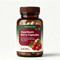 Hoogwaardig Vitexin Hawthorn Berry Extract Poeder Hawthorn Fruit Extract Hawthorn Extract 10:1 Hawthorn Berry Capsules