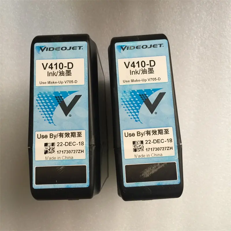 cheap sale no smell premiun high yield original genuine ink V410-D for videojet inkjet printer