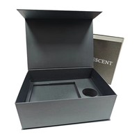 Boîte d'emballage magnétique personnalisée de haute qualité avec logo, en papier recyclé, estampage, gaufrage, pelliculage mat, revêtement UV, artisanat