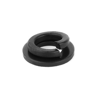 Grade 8.8 DIN Standard Carbon Steel Flat/Spring Washers with Black Finish Hujiang Brand Compatible with M4-M42 Screws