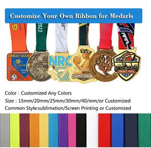 Médailles sportives en métal personnalisées pour les événements scolaires et les marathons, médailles d'or, d'argent et de bronze avec logo pour cadeaux promotionnels - Product Image 2