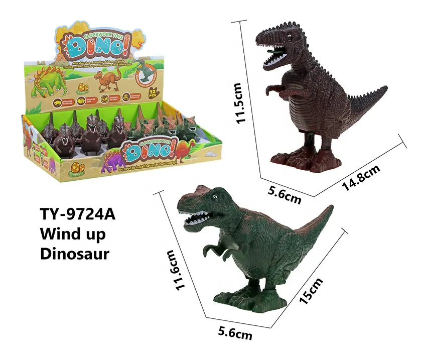 Заводные игрушки динозавры