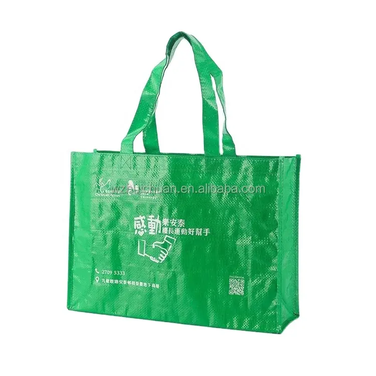 Reusable eco-friendly customizable non woven shopping bag price new arrival washable pp woven bag