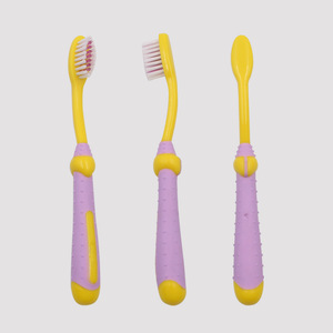 Cepillo de dientes para niños con mango texturizado antideslizante, cerdas suaves de alta densidad, manual para niños JSM308 - Product Image 1
