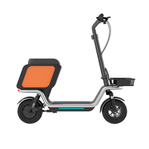 Trottinette électrique RideFlex avec panier - Product Image 1