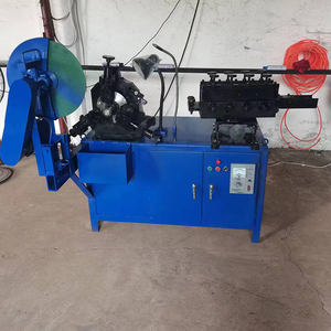 Tubo a spirale personalizzato in acciaio al carbonio che forma macchina con motore per tubo in metallo condotto ondulato che fa uso ponte 380V 7.5kw - Product Image 4