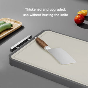 <span class=keywords><strong>Planche</strong></span> <span class=keywords><strong>à</strong></span> <span class=keywords><strong>découper</strong></span> en acier inoxydable de qualité alimentaire de cuisine <span class=keywords><strong>antibactérienne</strong></span> anti-moisissure - Product Image 4