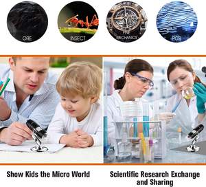 Tesihan 1600X USBデジタルポケット顕微鏡8 LED電子顕微鏡PCBスキャンおよび携帯電話修理用 - Product Image 6