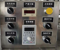 Nouvelle machine de remplissage et de scellage de tubes semi-automatique à moteur électrique 380V, haute précision, pour lotions, crèmes, emballages plastiques et produits chimiques