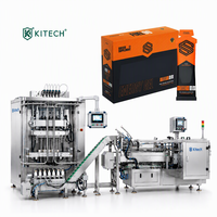 Machine d'emballage automatique multi-voies pour gel énergétique liquide sportif KL, machine d'emballage de boîtes en carton