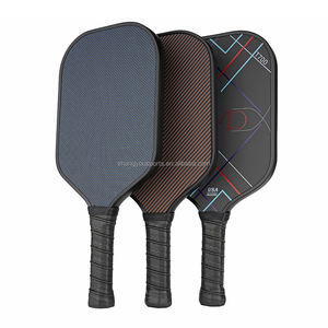 Personnalisé pas cher T700 3K Kevlar hybride titane fibre de carbone Pickball <span class=keywords><strong>Padelle</strong></span> Gen4 PP nid d'abeille pressé à froid - Product Image 5