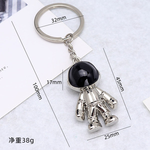 <span class=keywords><strong>Porte</strong></span>-clés de l'espace <span class=keywords><strong>astronaute</strong></span> en gros <span class=keywords><strong>Porte</strong></span>-clés en métal robot 3D - Product Image 2