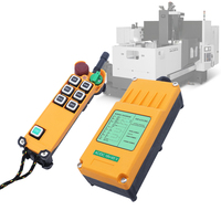 Control remoto inalámbrico inteligente para máquina CNC, Radio industrial de doble velocidad de fuerte penetración, venta al por mayor de fábrica de la fábrica de La F24-6D