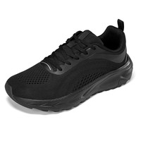 Chaussures de sport respirantes en maille tricotée pour hommes, confortables, légères, décontractées, à bout large, pour la course et le fitness – Vente en gros