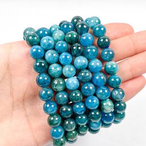 Vente chaude pierre de cristal précieux <span class=keywords><strong>apatite</strong></span> <span class=keywords><strong>bleue</strong></span> Bracelet en cristal précieux pour l'élégance et la puissance - Product Image 6