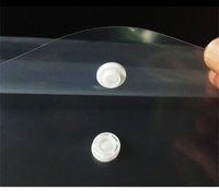 Pochettes à Bouton Transparentes A4 A5 A6 A7 A8 avec Fermeture à Pression, Enveloppes de Classement en Plastique Étanche, Organisateurs de Documents