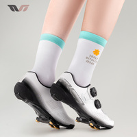 Chaussettes de cyclisme pour femmes ROCKBROS printemps-été, chaussettes de sport respirantes à haute élasticité pour vélo de route et VTT, mi-mollet
