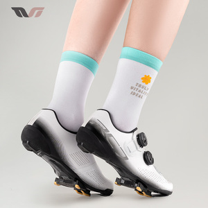 Chaussettes de cyclisme pour femmes ROCKBROS printemps-<span class=keywords><strong>été</strong></span>, chaussettes de sport respirantes à haute élasticité pour <span class=keywords><strong>vélo</strong></span> de <span class=keywords><strong>route</strong></span> et VTT, mi-mollet - Product Image 6