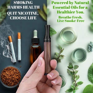 Puro Inhalador de Menta Mentolada de Madera, Bolsitas de Menta Natural para Aromaterapia, Inhalador de Oxígeno para Dejar de Fumar - Product Image 2
