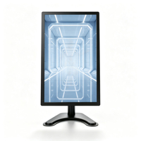 Affichage publicitaire spatial 3D sans lunettes, écran holographique de bureau 18,5 21,5 24 27 32 pouces, option tactile Android