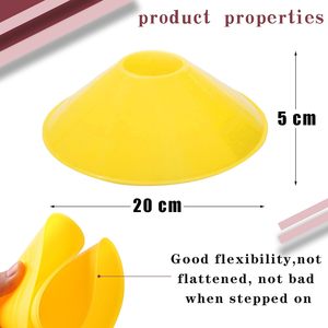 Cônes d'entraînement épais, résistants à la pression et durables, en PE, excellent équipement pédagogique - Product Image 5