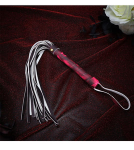 SM Sex PU <b>Leather</b> Wrist Handcuffs & Whip Tassel Loose Couple Training Props Small Punishment SP <b>Tools</b> Model QY3892 Drop Shipping - Product Image 6