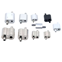 Pince de fixation métallique réglable à double câble pour accessoires d'éclairage, suspension de lustre de plafond, utilisation extérieure écologique