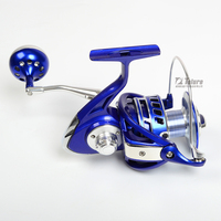 TOLURE Promotion Moulinet de pêche spinning en acier inoxydable, Frein 30kg, Gauche, Rapport de transfert 5.5:1, pour leurres artificiels en mer, rivière, lac, ruisseau