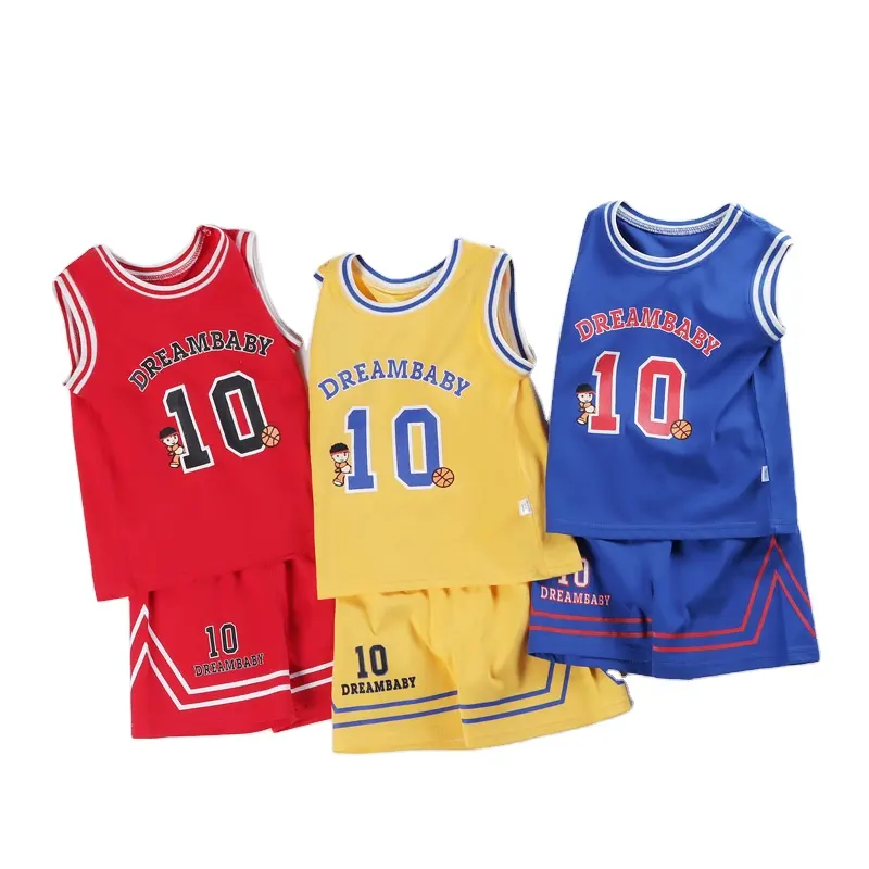 Ensemble de maillot de basket-ball réversible personnalisé pour garçons et filles, uniforme de basket-ball pour enfants, chemises respirantes Double face