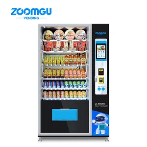 Zoomgu OEM/ODM Hochwertige 10,1 ''Touchscreen-Kalt getränke automaten Snacks Großhandel Gewerbliche Service ausrüstung