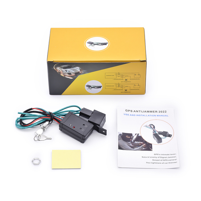 Universal GPS Signal Anti-Jammer Car Online Protecting Device 12V/24V