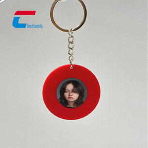 Tùy chỉnh NFC Album âm nhạc kỷ lục móc khóa Acrylic NFC <span class=keywords><strong>CD</strong></span> Keychain cho buổi hòa nhạc khuyến mãi - Product Image 6