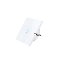 Interrupteur mural WiFi Tuya 20A haute puissance avec panneau tactile en verre trempé pour chauffe-eau, contrôle à distance par application, tension maximale 240V