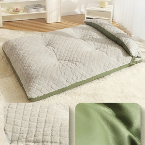 Cama para Perros Portátil con Diseño a Cuadros Ecológica, Cálida para Invierno, Desmontable y Lavable, para Perros Grandes - Product Image 5